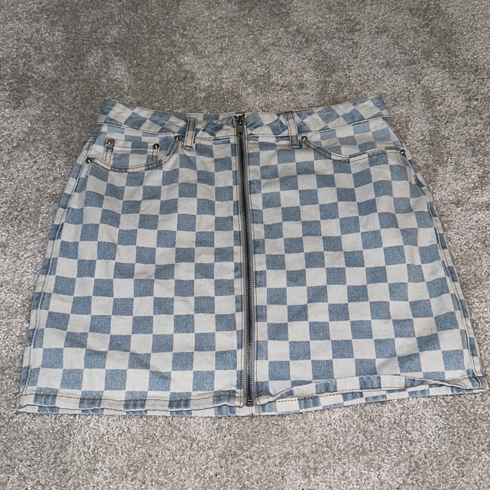 Forever 21 Gingham Skirt